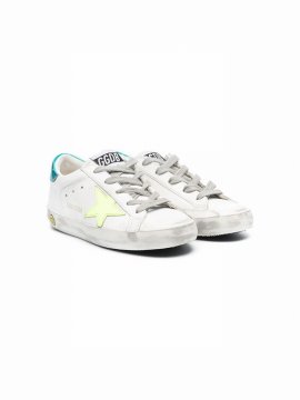 Teen Superstar Classic Sneakers In White