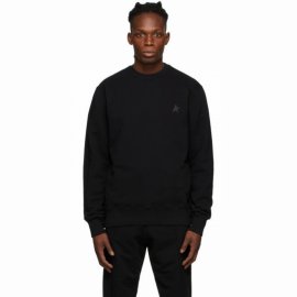 Black Cotton Archibald Star Sweatshirt