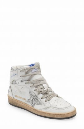 20mm Sky Star Nappa Leather Sneakers In White
