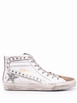 Mid Star High-top Sneakers In Weiss