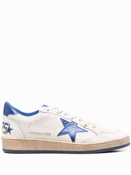 Ball Star Low-top Sneakers In Weiss