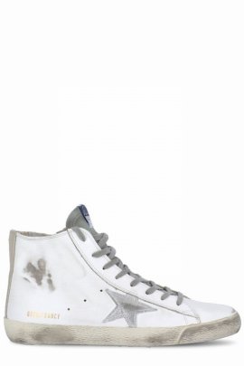 Deluxe Brand Francy High Top Sneakers In White