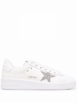 Purestar Leather Sneakers In Weiss