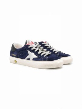 Teen May Low-top Lace-up Sneakers In Blu