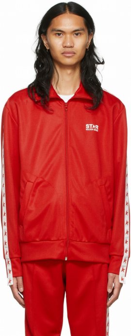 Star Collection Sports Jacket In Red,white