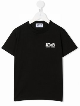 Kids' Logo-print Cotton T-shirt In Black