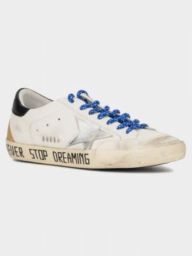 Never Stop Dreaming Super Star Sneaker In White