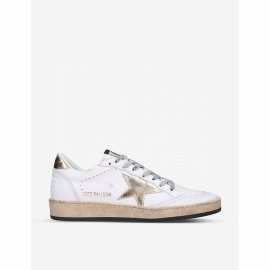Ballstar 80608 Leather Low-top Trainers In White/oth