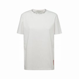 Deluxe Brand Embellished Crewneck T In White