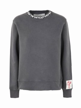 Women's Grey Other Materials Sweater