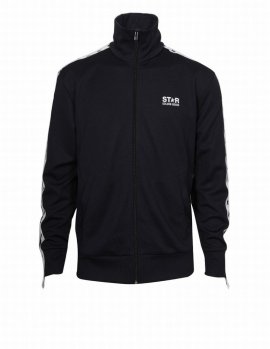 Deluxe Brand Zipped Sweatshirt In Black