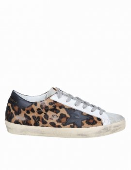 Super Star Sneakers In Spotted Pony In Default Title