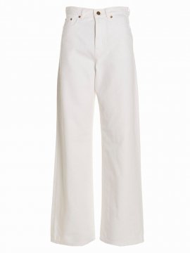Jeans Bull Over Dyed-58 In White