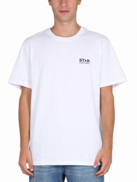 Logo Print T-shirt In White