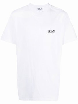T-shirt Logo In Bianco