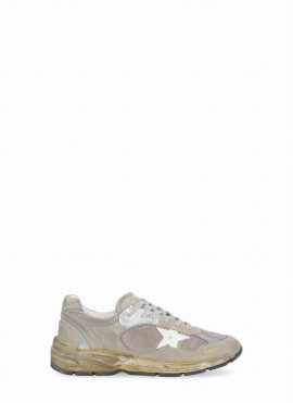 Sneakers In Taupe/silv/wht