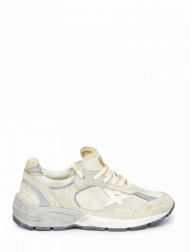 Running Dad Sneakers In Bianco/argento