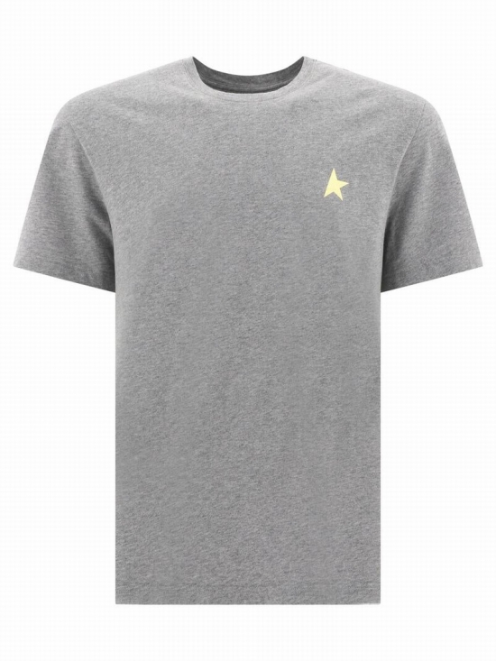 "golden Star" T-shirt In Grey