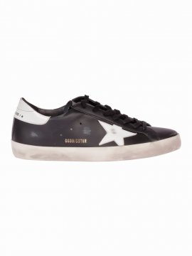 Superstar Leather Upper Shiny Leather Star In 80203