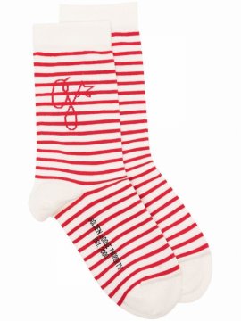 Socks With Stripes In Multicolor