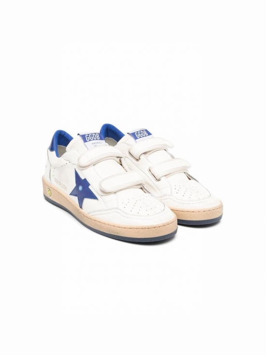 Kids' Star-logo Trainers In White