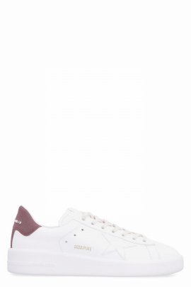 Pure New Leather Low-top Sneakers In White