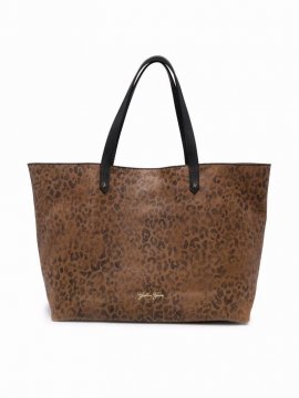 Golden Pasadena Bag Faded Leopard In Brown Leo