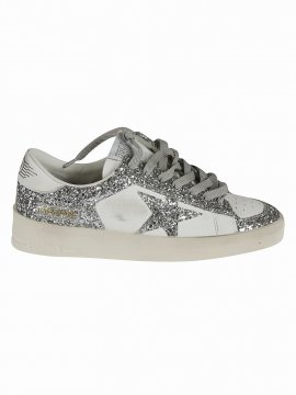 Stardan Sneakers In White/silver