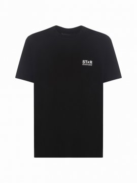 Cotton T-shirt In Nero