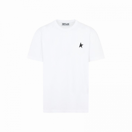 Regular Fit S/s T-shirt In Optic White/black