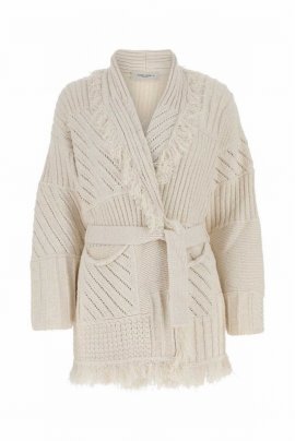 Cardigan-xs Nd Deluxe Brand Female In Neutrals
