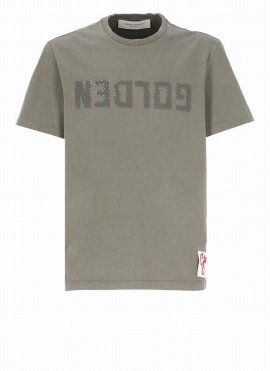 T-shirts And Polos In Dusty Olive