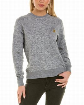 Cotton Athena Sweatshirt In Grey