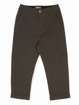 Embroidered-logo Chino Trousers In ??ɫ