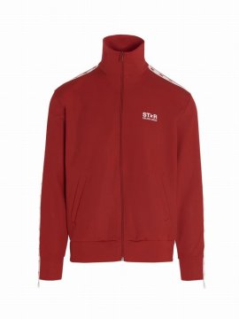 'denis' Track Sweatshirt In Red
