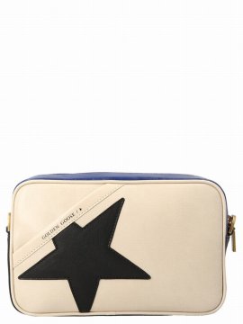 Star Bag Crossbody Bag In White/black