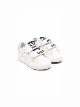 Babies' Logo-print Sneakers/socks Set In White