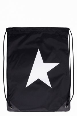 Logo Detail Nylon Backpack In Black