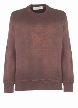 Journey Sweatshirt In Golden Brown/chicory Coffee