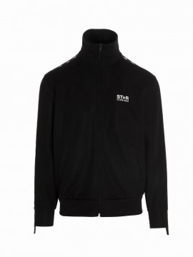 Denis Track Sweatshirt In Black