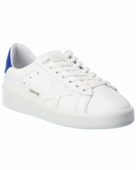 Pure Star Leather Sneaker In White