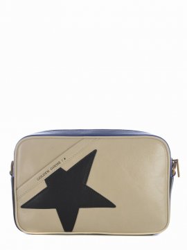 Bag Star In Leather In Crema