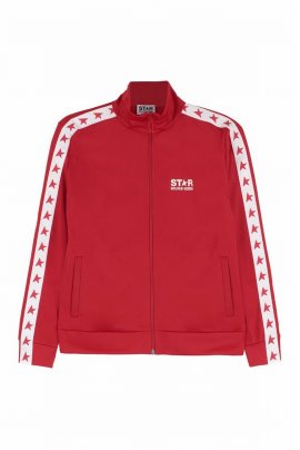 Little Kid's & Kid's Star Track Jacket In Red