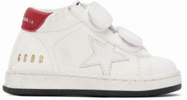Baby Off-white June Sneakers In White/red 10350
