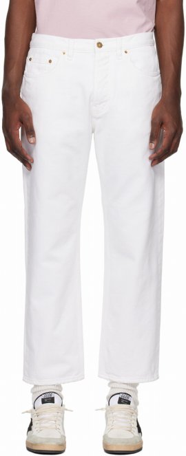 Off-white Cory Jeans In 10190 Offwhite