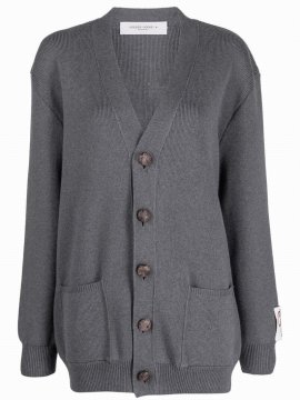Cardigan Cotton Clothing In Gray