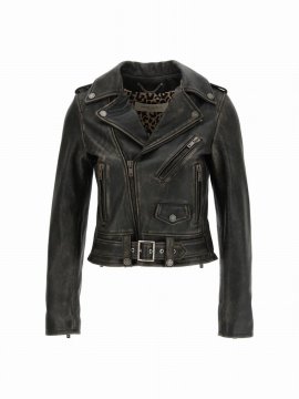Destiny Leather Jacket In Black