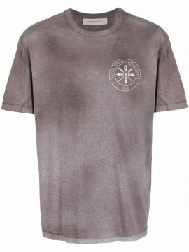 T-shirts And Polos In Melange Grey