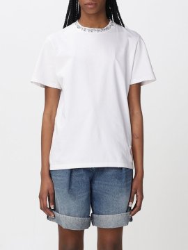 T-shirt Woman In White