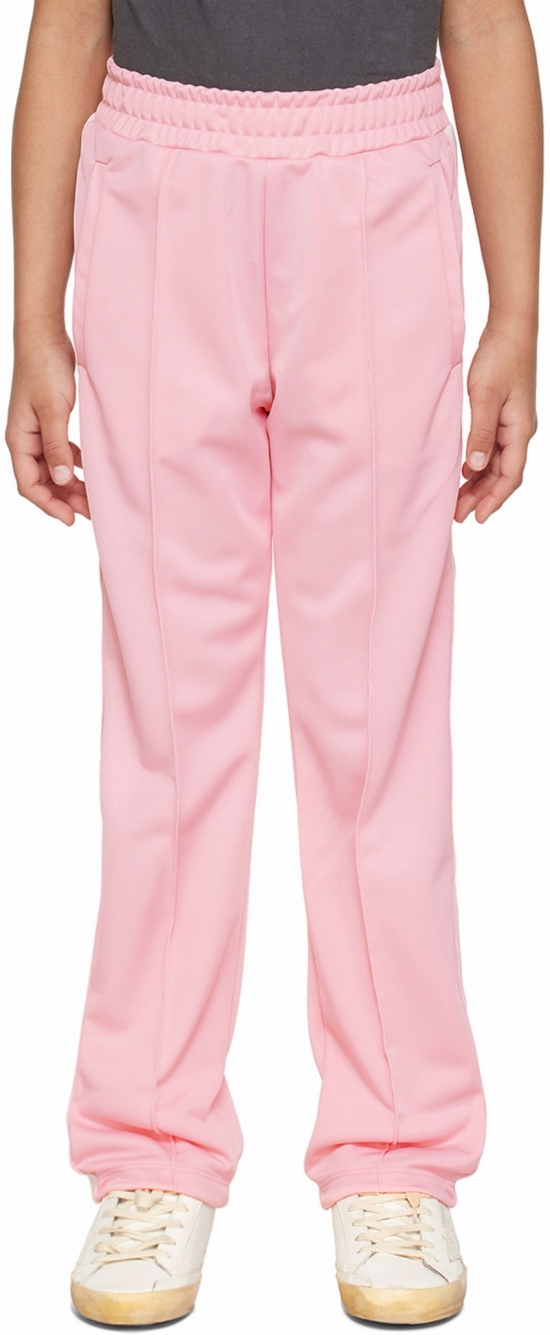 Kids Pink Star Lounge Pants In 80454 Pink/white